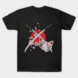 Japanese Sakura Samurai T-Shirt